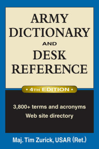 Cover of Army Dictionary and Desk Reference