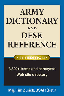 Book cover for Army Dictionary and Desk Reference