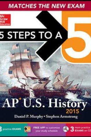 Cover of 5 Steps to a 5 AP US History with CD-ROM, 2015 Edition