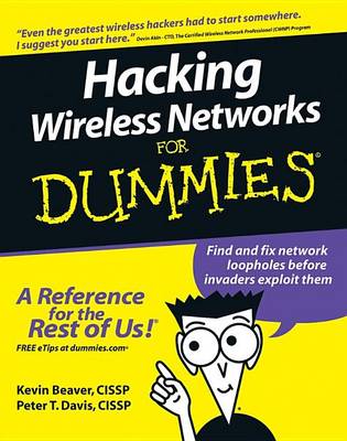 Cover of Hacking Wireless Networks For Dummies