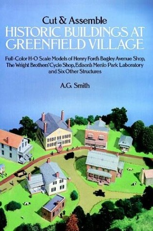 Cover of Cut and Assemble Historic Buildings at Greenfield Village