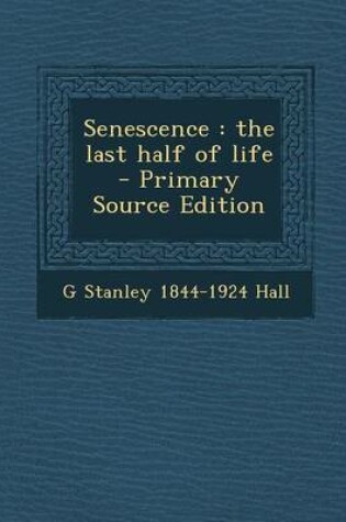 Cover of Senescence