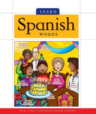 Book cover for Learn Spanish Words