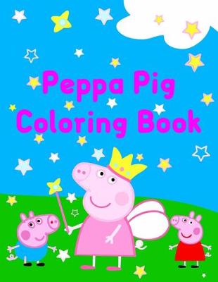 Book cover for Peppa Pig Coloring Book