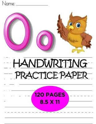 Book cover for Handwriting Practice Paper