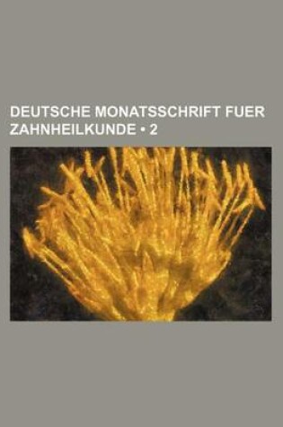 Cover of Deutsche Monatsschrift Fuer Zahnheilkunde (2)