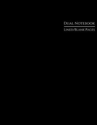 Book cover for Dual Notebook Lined/Blank Pages