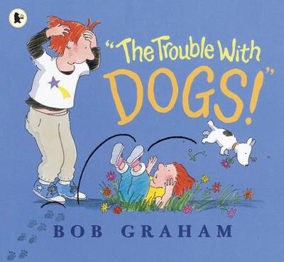 Book cover for "The Trouble with Dogs!"