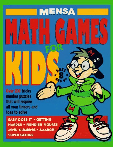 Book cover for Mensa Math Games for Kids