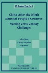 Book cover for China After The Ninth National People's Congress: Meeting Cross-century Challenges