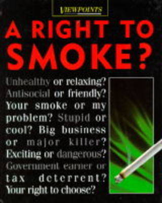 Book cover for A Right to Smoke?
