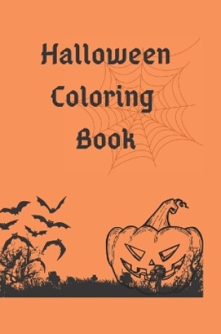 Cover of Halloween color book