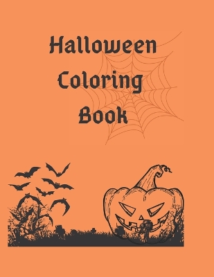 Cover of Halloween color book