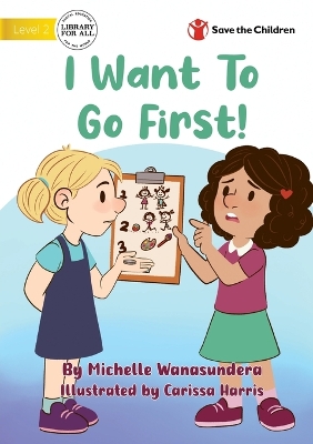 Book cover for I Want to Go First!