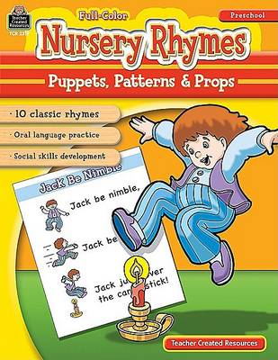 Book cover for Nursery Rhymes: Puppets, Patterns & Props