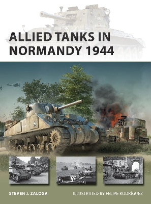 Book cover for Allied Tanks in Normandy 1944