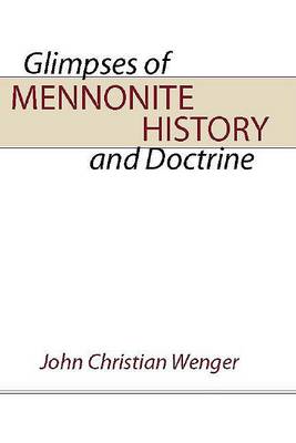 Cover of Glimpses of Mennonite History