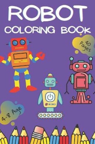 Cover of Robot Coloring Book