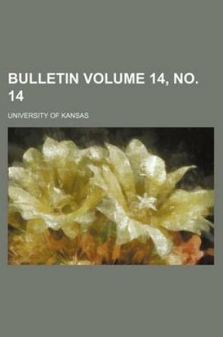 Cover of Bulletin Volume 14, No. 14