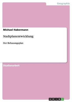 Book cover for Stadtplanentwicklung