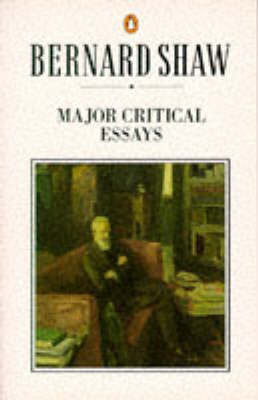 Cover of Major Critical Essays