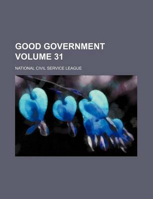 Book cover for Good Government Volume 31