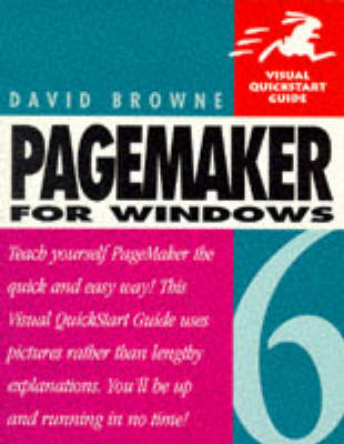 Book cover for Pagemaker 6 for Windows