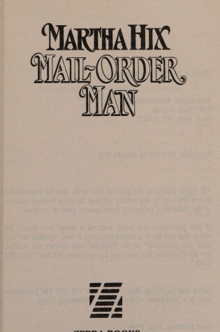 Cover of Mail-order Man