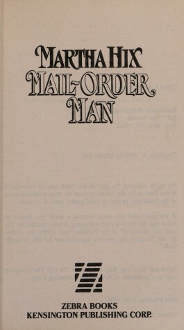 Cover of Mail-order Man