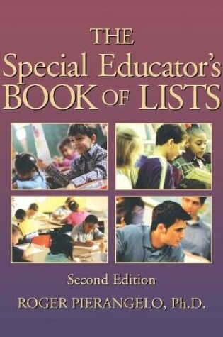 Cover of The Special Educator's Book of Lists