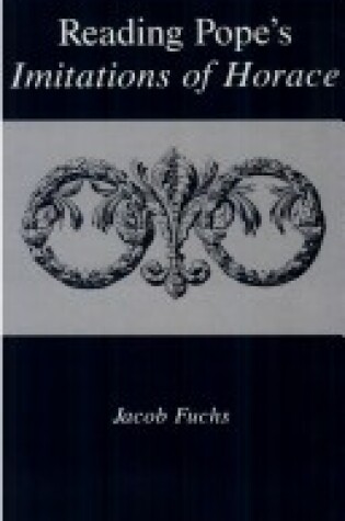 Cover of Reading Pope's "Imitations of Horace"