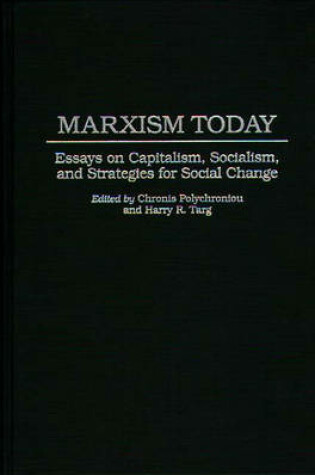 Cover of Marxism Today