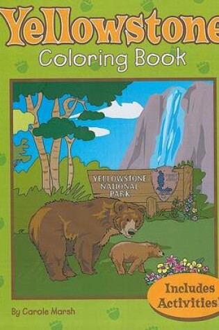 Cover of Yellowstone Coloring Book