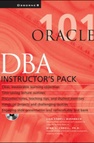 Cover of Instructor's Manual: Im Oracle DBA 101 Instructors Pack