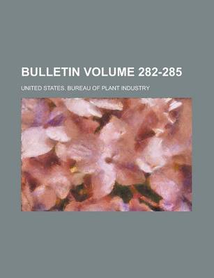 Book cover for Bulletin Volume 282-285