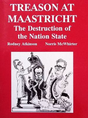 Book cover for Treason at Maastricht