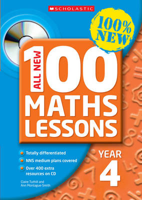 Cover of All New 100 Maths Lessons Year 4