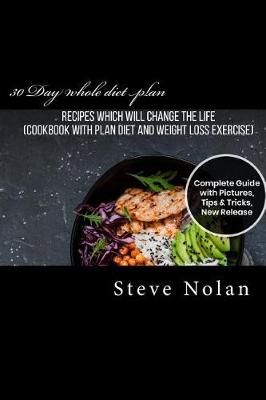 Book cover for 30 Day Whole Diet Plan