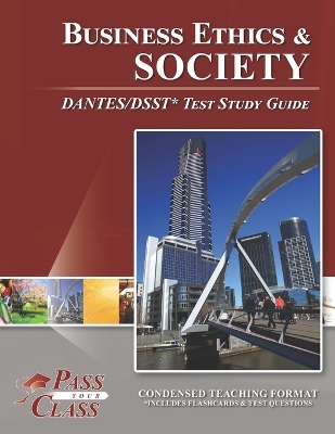 Book cover for Business Ethics and Society DANTES/DSST Test Study Guide