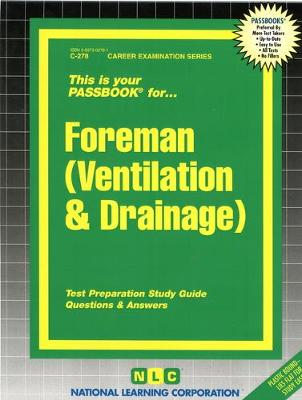 Book cover for Foreman (Ventilation & Drainage)