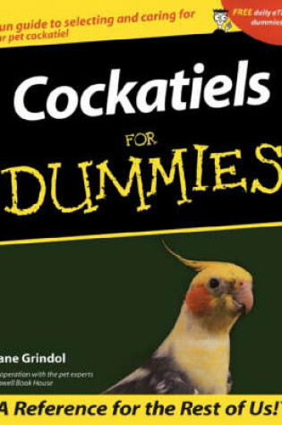 Cover of Cockatiels for Dummies