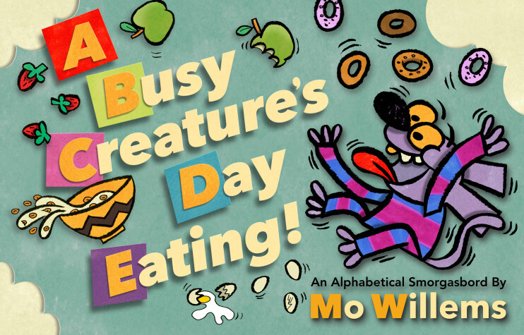 Book cover for A Busy Creature's Day Eating!