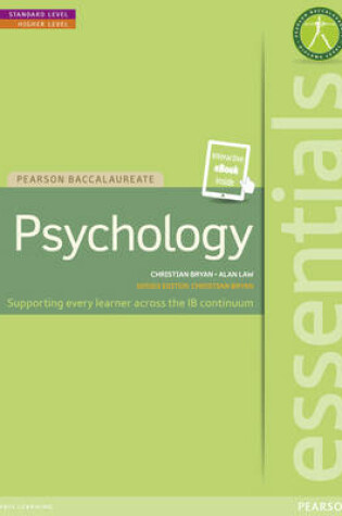 Cover of Pearson Baccalaureate Essentials: Psychology print and ebook bundle