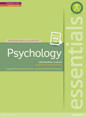 Cover of Pearson Baccalaureate Essentials: Psychology print and ebook bundle