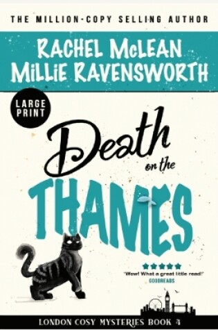 Cover of Death on the Thames (Large Print)