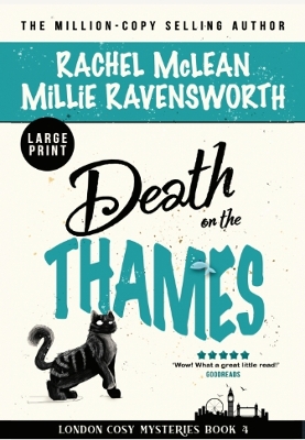 Book cover for Death on the Thames (Large Print)