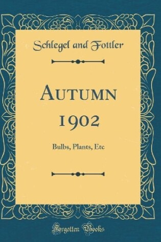 Cover of Autumn 1902