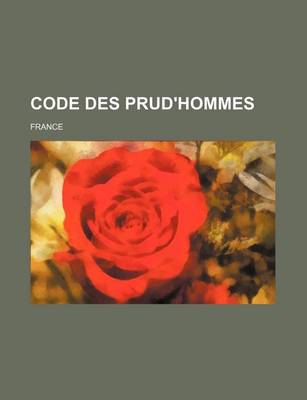 Book cover for Code Des Prud'hommes