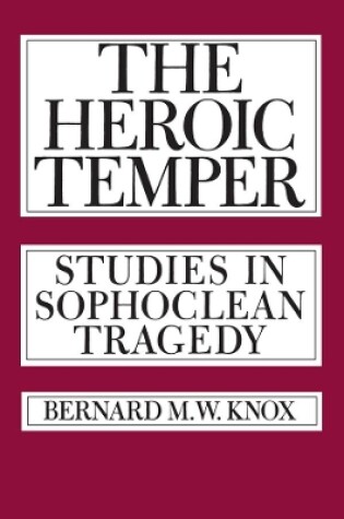 Cover of The Heroic Temper