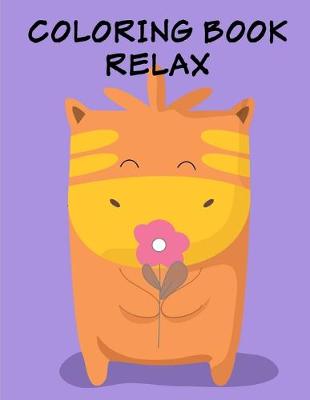Book cover for Coloring Book Relax